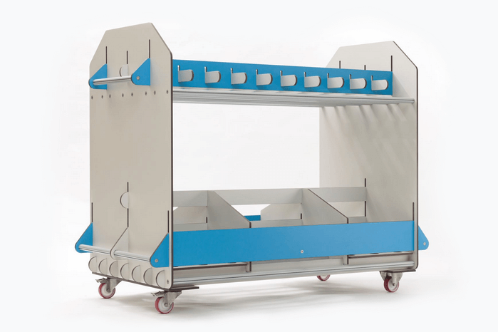 Wózek Basenowy ATJ System – niezawodny organizer akcesoriów basenowych